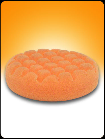 Lake Country Oange Waffle Foam Pad - 3"