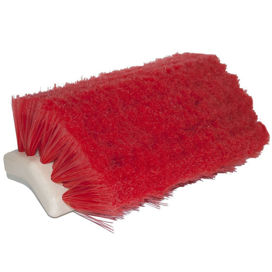 Red Bi-Level Wash Brush