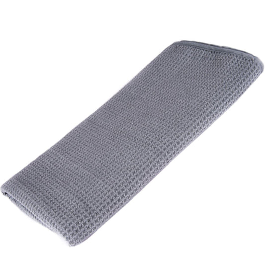 Microfiber Grey Waffle Drying Towel 380GSM