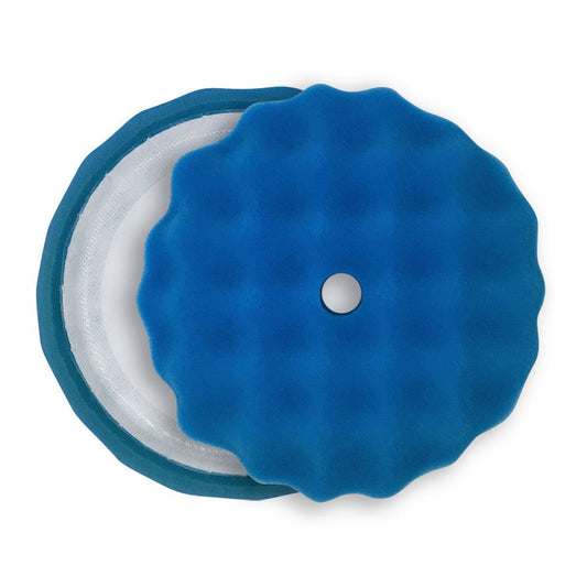 Pro 8.5" Eliminator Waffle Blue Finishing Pad