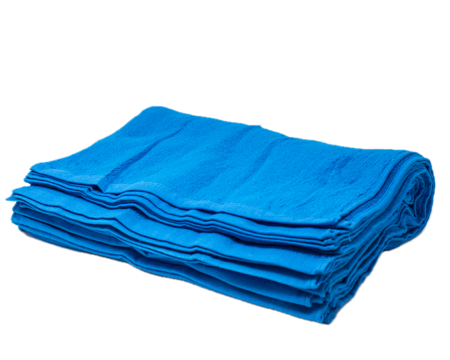 16" x 25" Blue Cotton Terry - 110GSM - 12 Pack