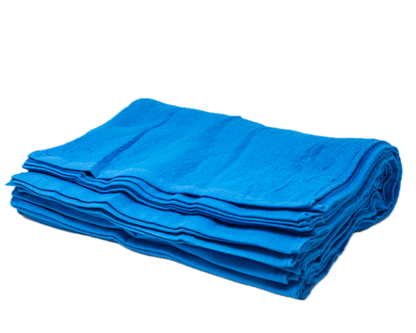 16" x 25" Blue Cotton Terry - 110GSM - 12 Pack