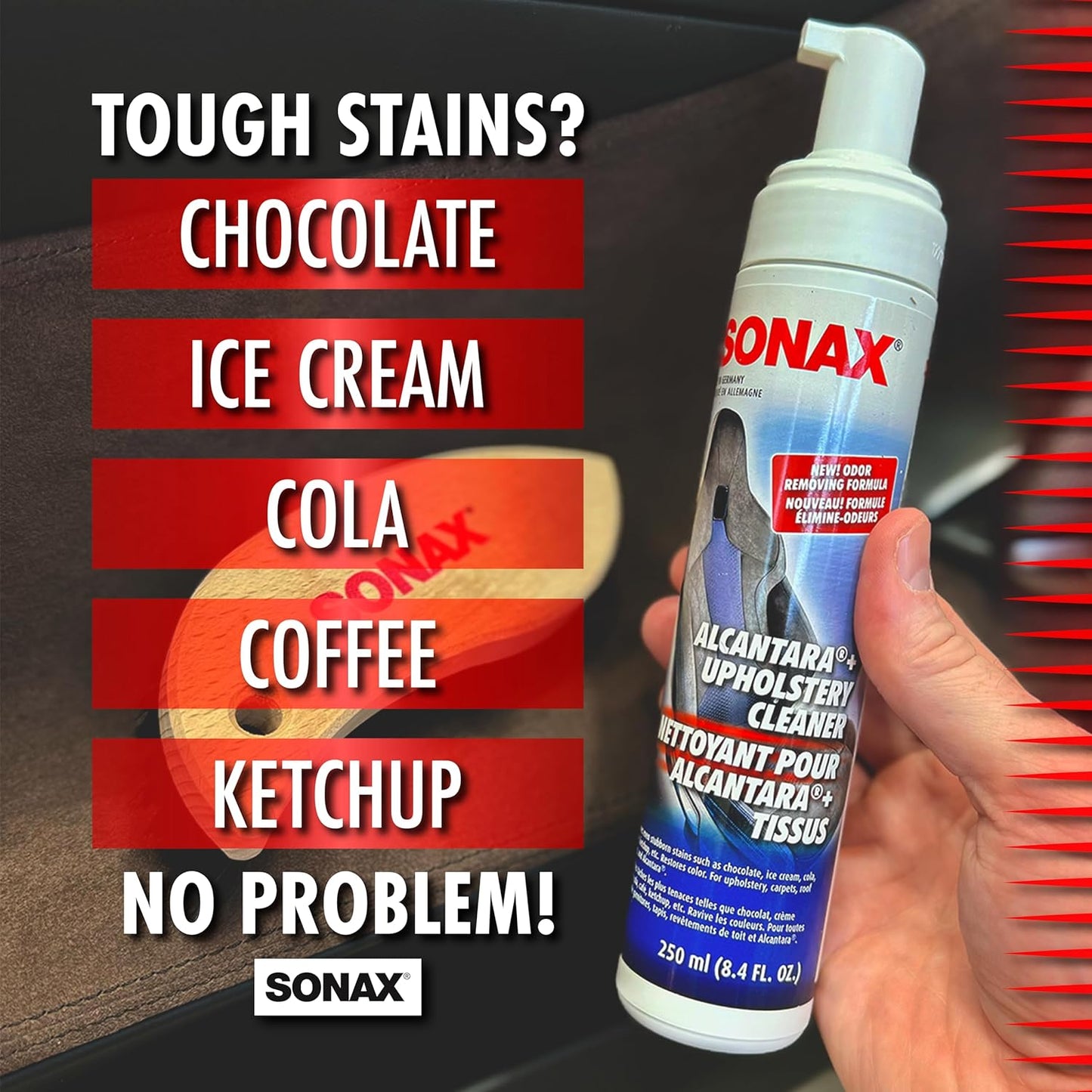 Sonax Upholstery & Alcantara Cleaner - 250mL