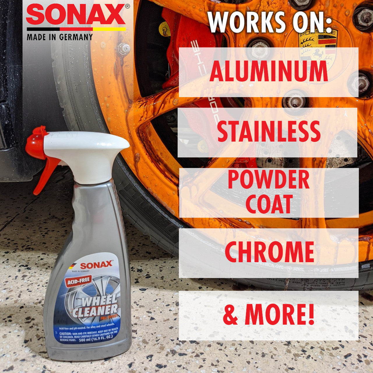 Sonax Wheel Cleaner Full Effect - 500mL