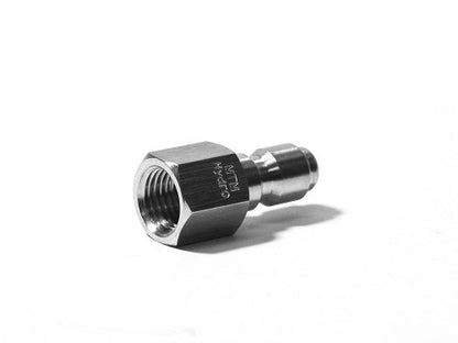 MTM Hydro Stainless Steel 1/4" QC Female Plug