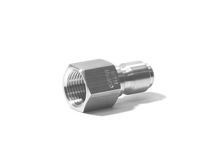 MTM Hydro Stainless Steel 3/8" QC Female Plug