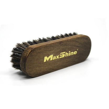 Maxshine Horsehair Leather Brush - 8 Inch