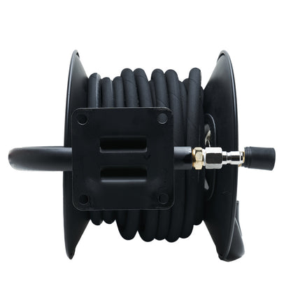 MTM 100' Professional Hose Reel Kit - Black