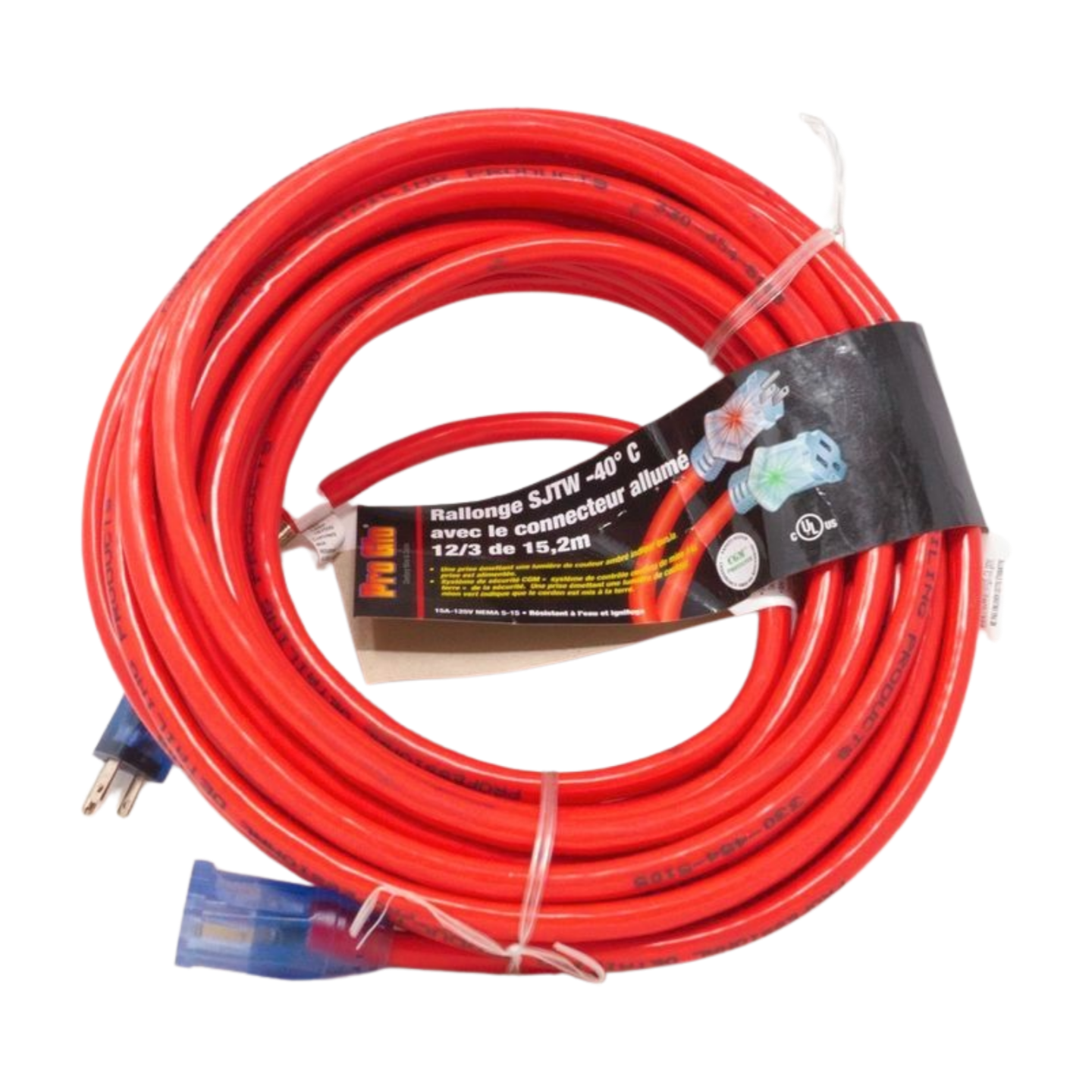 PDP Branded 12 Gauge Extension Cord - 50 ft