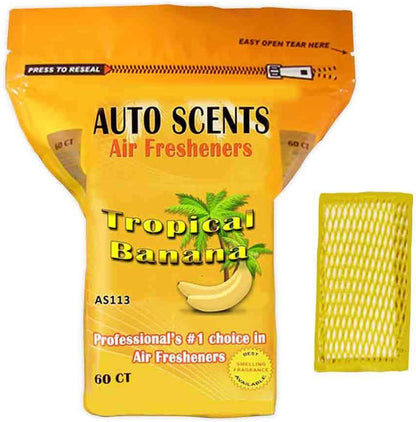 Auto Scents Air Freshener - 60 Pack