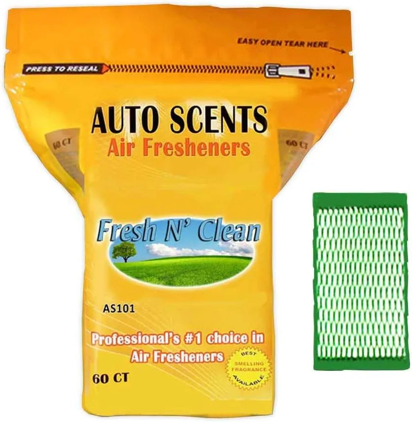 Auto Scents Air Freshener - 60 Pack