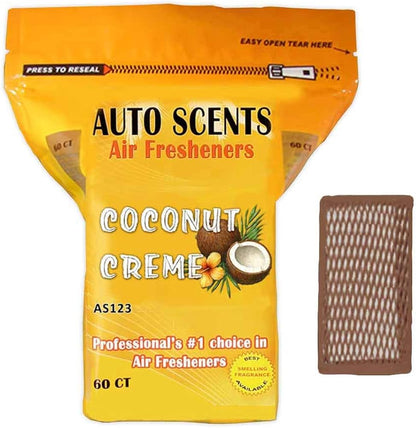 Auto Scents Air Freshener - 60 Pack