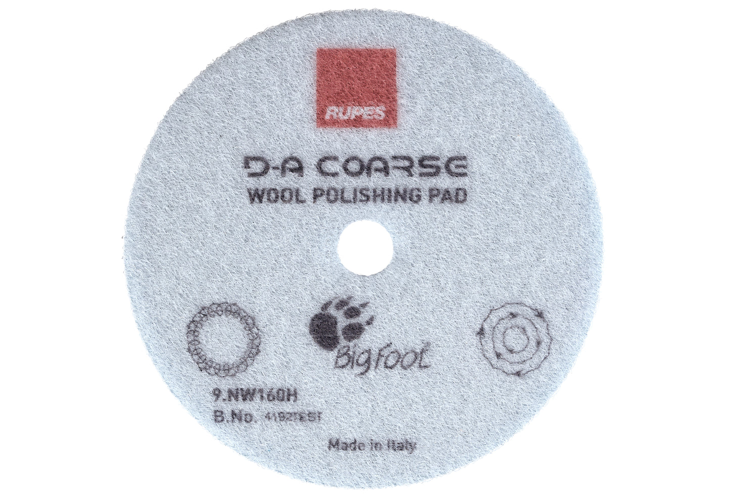 Rupes D-A Coarse Wool Pad