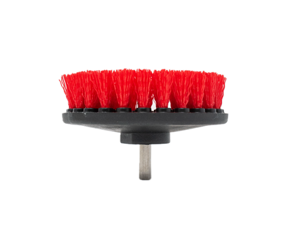 5" x 1" Red Rough Round Drill Brush