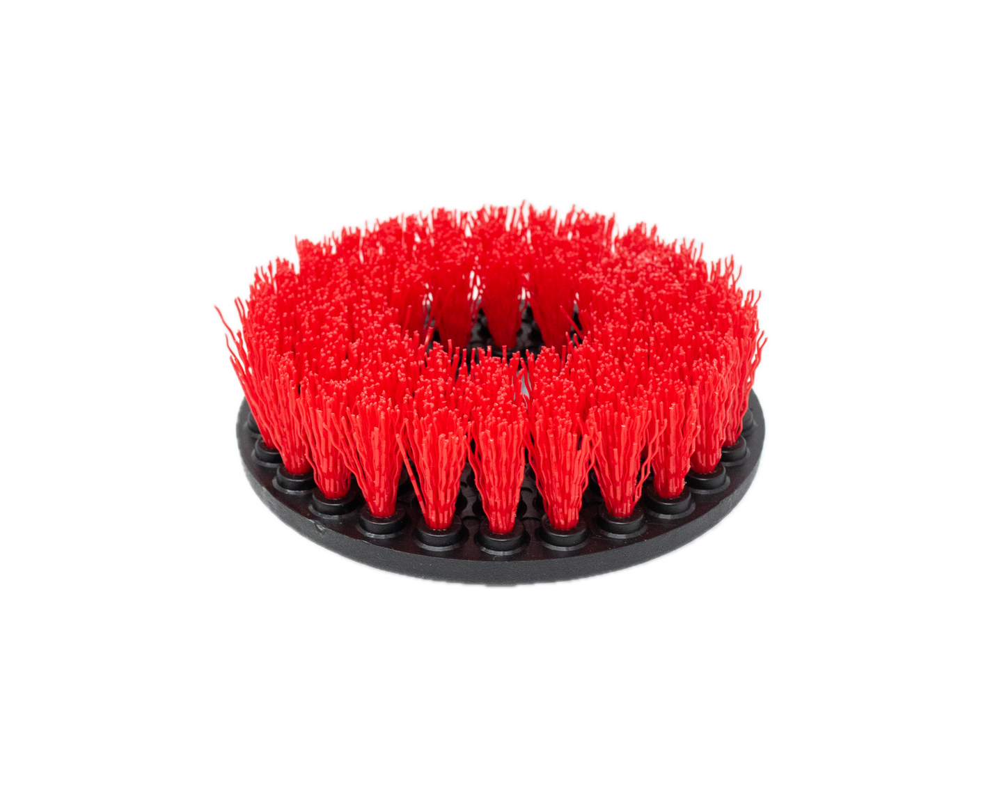 5" x 1" Red Rough Round Drill Brush