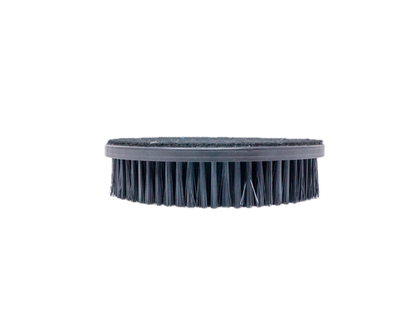 5" x 1" Round Velcro Short Bristle Brush