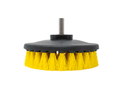 5" x 1" Yellow Medium Round Drill Brush