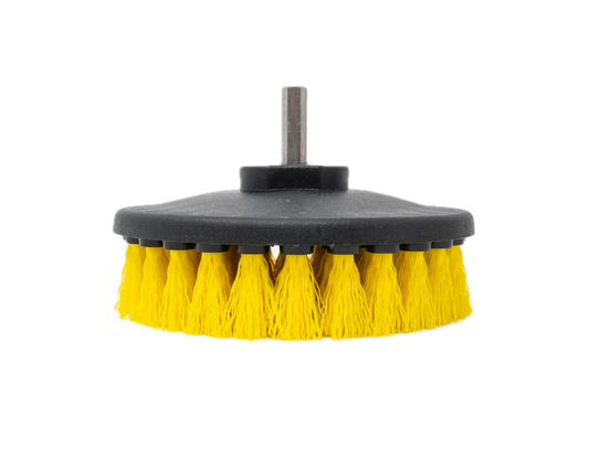 5" x 1" Yellow Medium Round Drill Brush