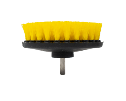 5" x 1" Yellow Medium Round Drill Brush