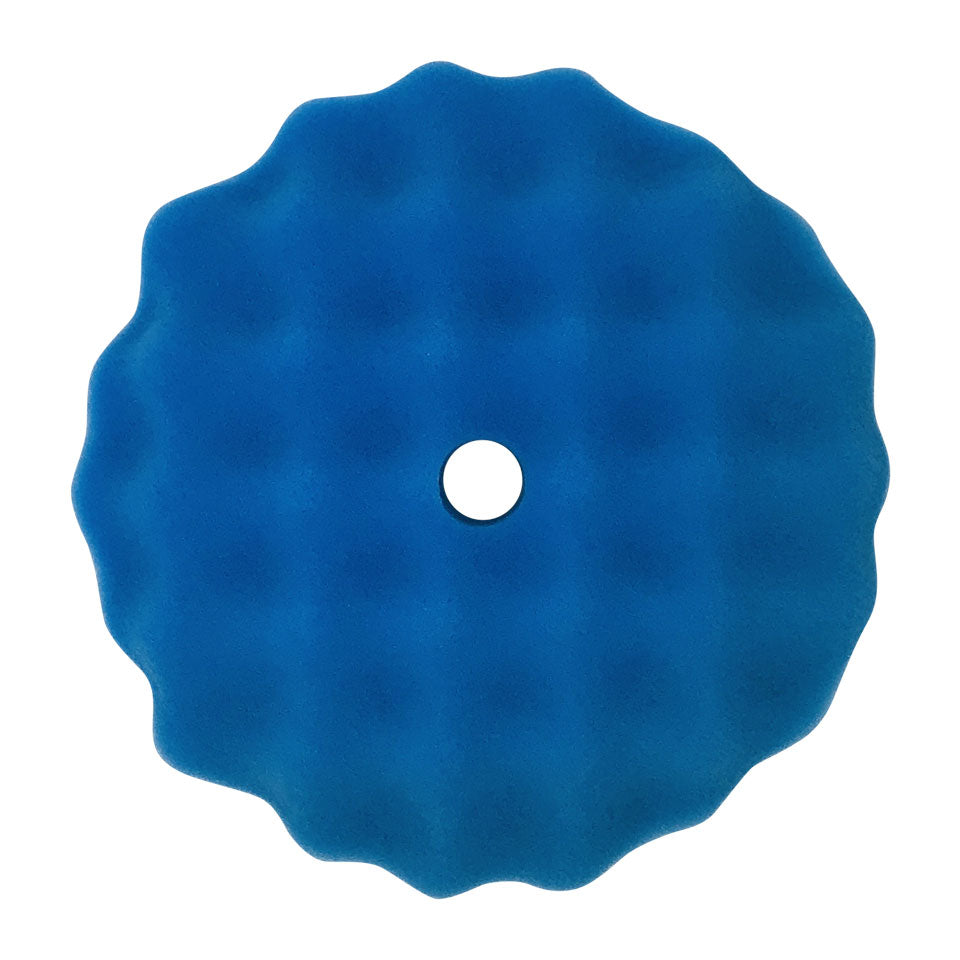 Pro 8.5" Eliminator Waffle Blue Finishing Pad