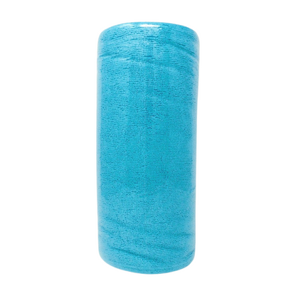 12" x 12" Sky Blue Towel Roll - 50 Sheets