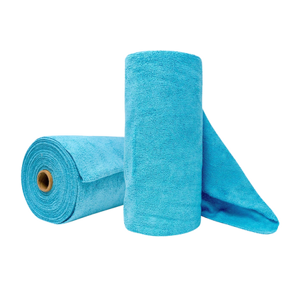 12" x 12" Sky Blue Towel Roll - 50 Sheets