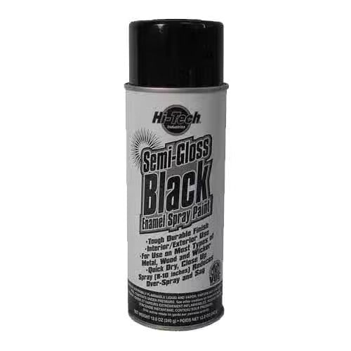 Semi Gloss Black Aerosol Paint