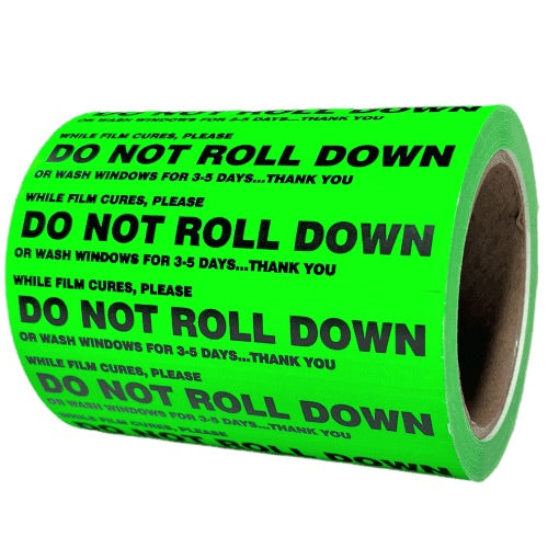 PDP Do Not Roll Stickers - PDP