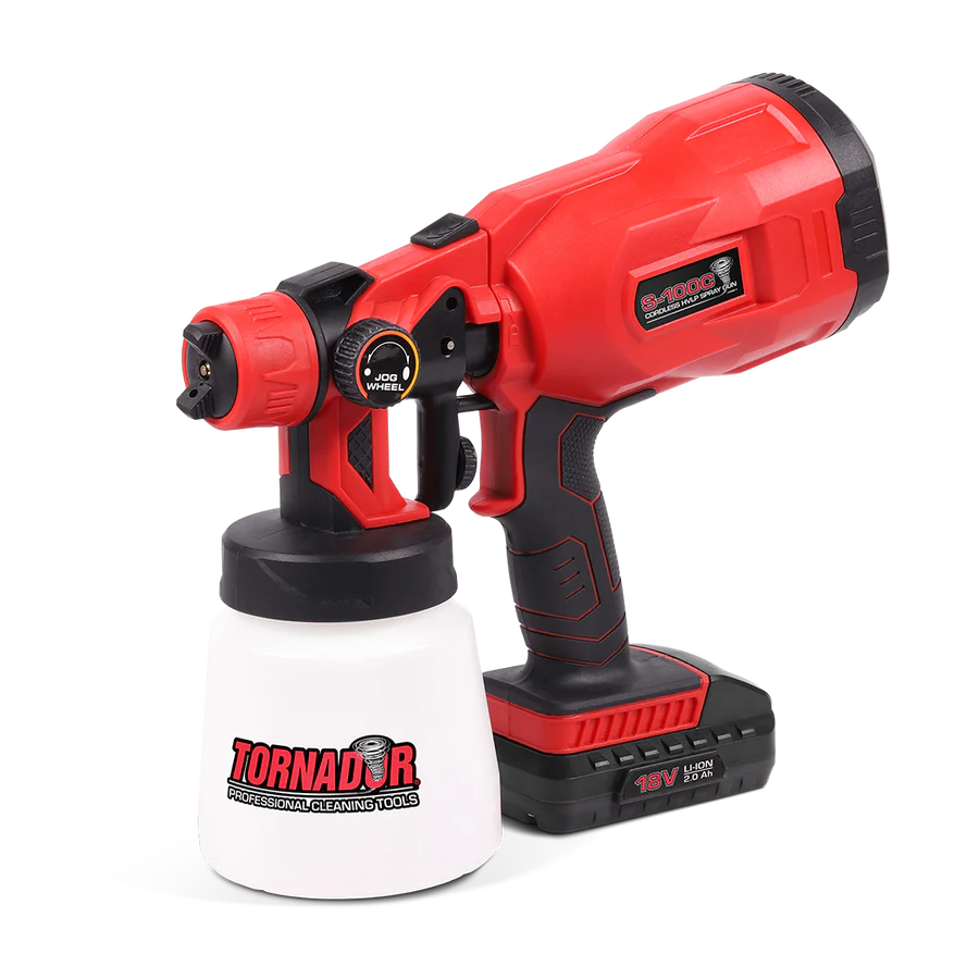 Tornador Cordless HVLP Spray Gun