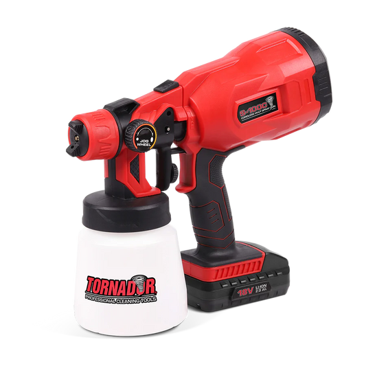 Tornador Cordless HVLP Spray Gun