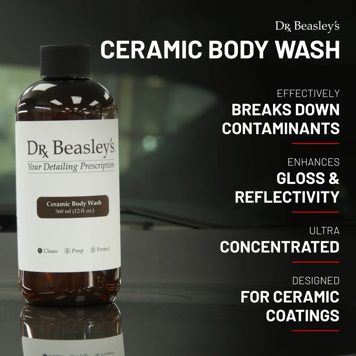 Dr. Beasley's Ceramic Body Wash - 12oz