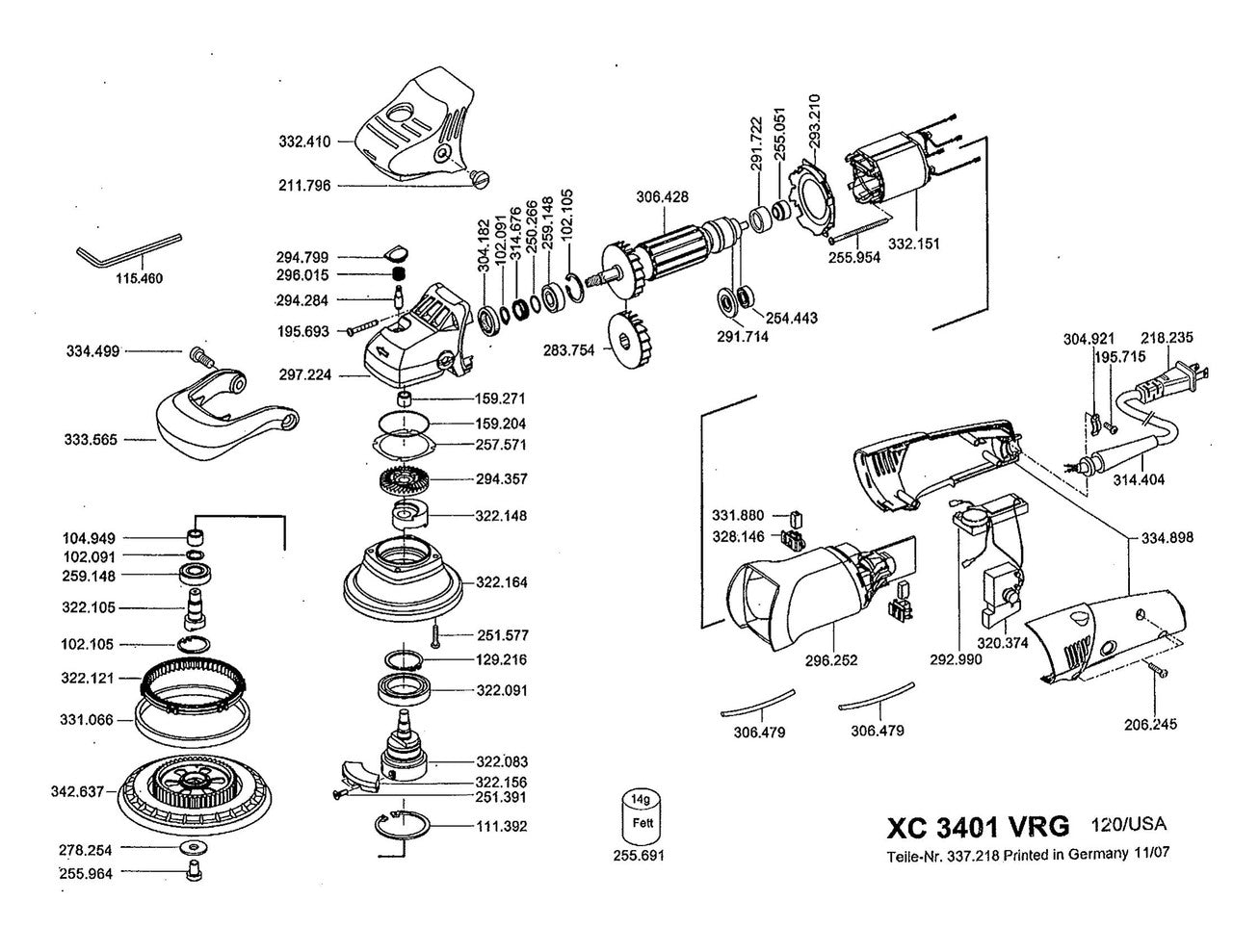 Flex Polisher Handle Screw