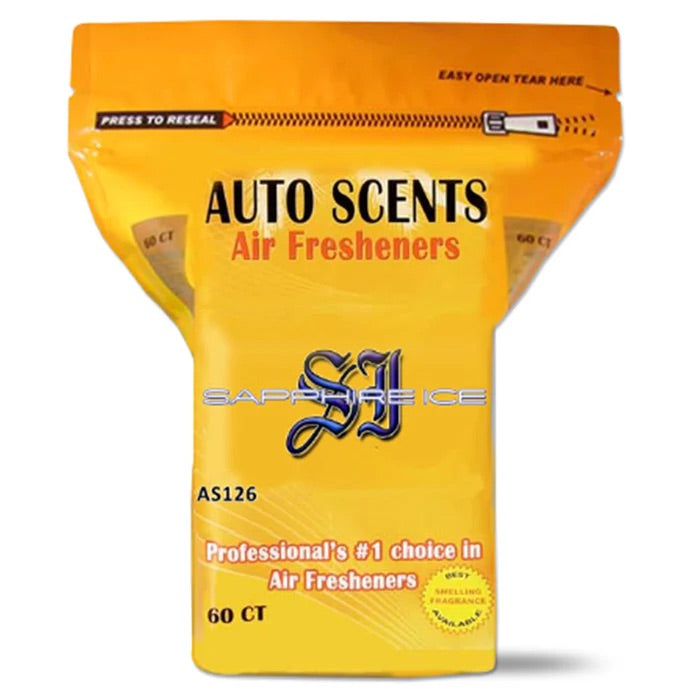 Auto Scents Air Freshener - 60 Pack