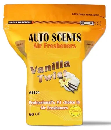 Auto Scents Air Freshener - 60 Pack