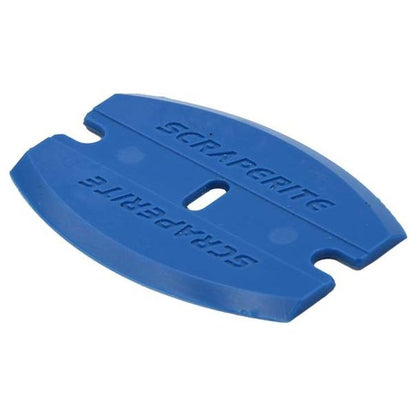 Scraperite Curved Plastic Razor Rlade Medium Blue