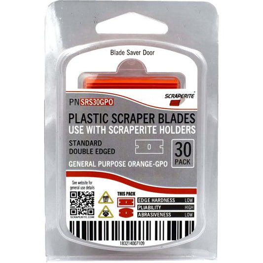 Scraperite Plastic Razor Blade Orange