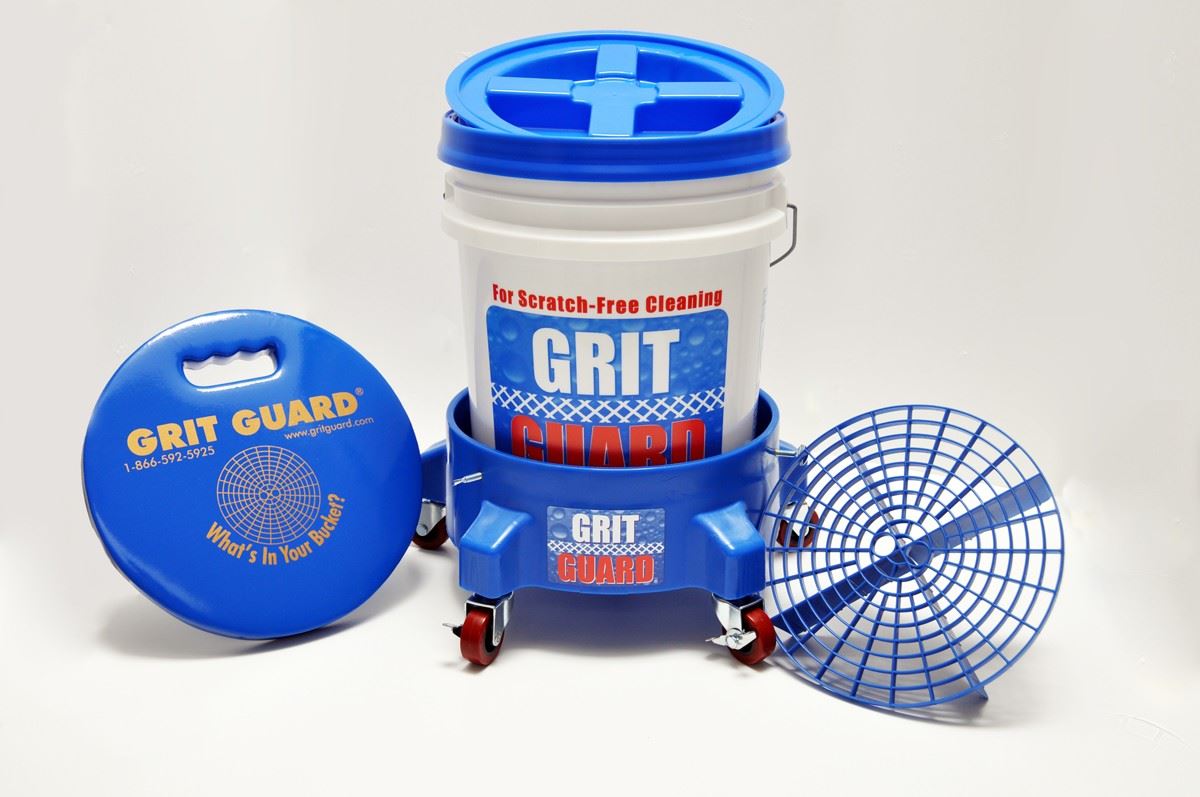 Grit Guard Washing System with Dolly WSBD. Professional Detailing