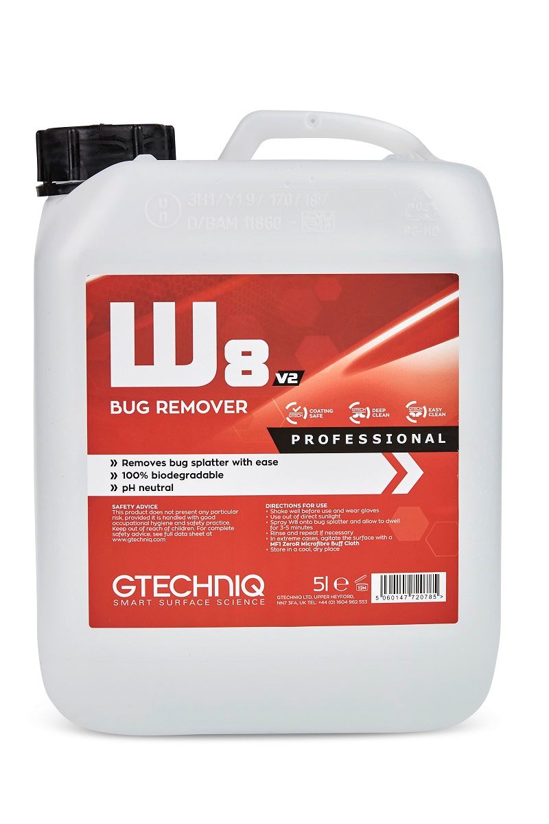  Gtechniq - W8 Bug (Splatter) Remover - Easily and